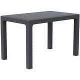  Miza Rattan lux, 120 cm, anthracite | Shoptok.si
