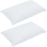  Jastuk s jastukom 2 pcs Bijelo 40 x 80 cm Pamuk | shoptok.hr