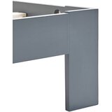  Okvir za krevet od masivne borovine sivi 180 x 200 cm | shoptok.hr