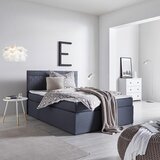 Bessagi Home Postelja Boxspring Rosa, Antracit, 140x200 Cene