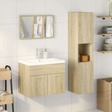 vidaXL 4-dijelni set kupaonskog namještaja boja hrasta sonome drveni | shoptok.hr