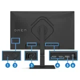 omen 32q QHD1 flat ips 165Hz31,5,QHD,1ms,400CD,165Hz,1000:1,DP,2xHDMI,Height,Pivot,2godine garanci