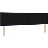  Uzglavlje S LED lampica s uzglavljem Plava 180 cm tkanina | shoptok.hr