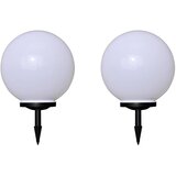  Vrtne podne svjetiljke sa šiljkom za tlo 2 kom LED 40 cm | shoptok.hr
