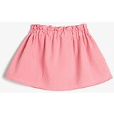 Koton Baby Girl Elastic Waist Lined Skirt 3smg70002aw cene