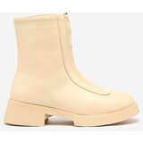 Resti Women's beige Etiuse flat heeled boots | ePonuda.com