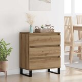  Kreveta Umjetnički hrast 60 x 35 x 70 cm Konstruirano drvo Slike