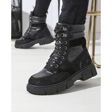 Resti Black women's insulated trapper boots Kasemi- Footwear | ePonuda.com
