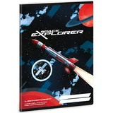 Space Explorer bilježnica za zadaće, 38 listova, A5