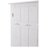 Støraa Bela garderobna omara iz masivnega bora z ogledalom 120x170 cm Bertram – | Shoptok.si