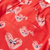  Dječje kratke hlače s vezicom crvene 128 | shoptok.hr