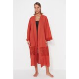 Trendyol Kimono & Caftan - Brown - Regular fit Cene
