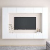  8-dijelni set TV ormarića bijeli od iverice | shoptok.hr