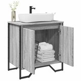 vidaXL Ormarić za umivaonik boja hrasta 60x35x60 cm konstruirano drvo | shoptok.hr