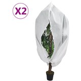 vidaXL Navlake za biljke od flisa s patentom 2 kom 70 g/m² 3 93x3 m Cijene