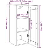 Stenska omara Star les 34,5 x 34 x 90 cm, (5000107855) | Shoptok.si