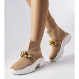 Gemre Brown sneakers with chain Baptiste | Shoptok.si