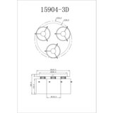 Globo stropna svetilka tulivar 37/20 cm | Shoptok.si