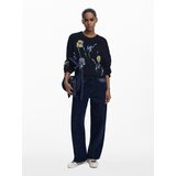 Desigual Pulover mešane barve / črna | Shoptok.si