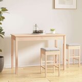  Jedilna miza 110x55x75 cm trdna borovina, (20711174) | Shoptok.si