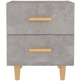 vidaXL noćni ormarić siva boja betona 40 x 35 x 47,5 cm | shoptok.hr