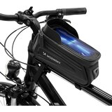 Wozinsky Torba za okvir kolesa s torbico za telefon 1,7 l, črna, (21228017) | Shoptok.si