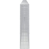  Gabion s žicom debljine 3,5 mm i mrežom 5x5 cm 1100x30x150 cm Slike