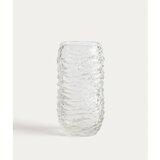 Kave Home Staklena vaza (visina 30 cm) Vorma – Cijene