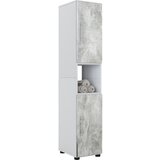 MID.YOU Visoka Omara Flandu, Bela, Beton | Shoptok.si