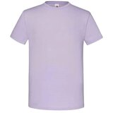 Fruit Of The Loom Lavender Men's Combed Cotton T-shirt Iconic Sleeve | ePonuda.com