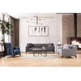 Atelier Del Sofa Trosed Petra 3 212x86x69cm Antracit | Eponuda.ba
