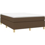  Box spring posteljni okvir temno rjav 140x200 cm blago, (20736036) | Shoptok.si