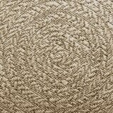  Rug "ZIZUR" Bež Ø 160 cm Juta videz Notranje in zunanje | Shoptok.si
