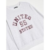 Sinsay Crewneck trenirka s printom | shoptok.hr