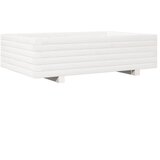 Maison Chic Vrtno cvetlično korito - Cvetlični Lonec belo 90x60x26,5 cm trdna borovina, (21789370) | Shoptok.si