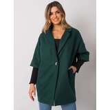 Fashion Hunters RUE PARIS Dark green oversize coat | ePonuda.com