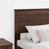  Uzglavlje s uzglavljem Smeđi hrast 80 cm Konstruirano drvo | shoptok.hr