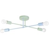  plafonski luster cambridge 4xE27/15W/230V zelena/plava | Eponuda.com