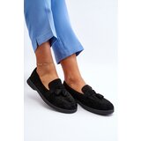 Boto Women's Suede Moccasins Black Dansitu | Shoptok.si