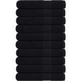  Brisače za savno 10 kos črna 80x200 cm 360 g/m² 100% bombaž, (21822704) Cene