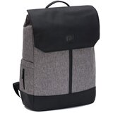 Fillikid torba/ruksak za pelene Osaka, siva melange | shoptok.hr