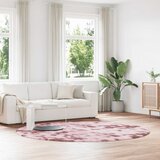 vidaXL Čupavi tepih s visokim vlaknima 240x240 cm poliester Cijene