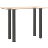  Noge za barski stol 4 kom. antracit 110-112 cm čelik | shoptok.hr