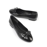 Capone Outfitters Round Toe Two-Piece Women's Ballerinas