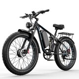 E.Bycoo Električno kolo E-BYCCO EB7PRO z dvojnim motorjem 2000 W AWD 52 V 23 AH 26" za odrasle, (21215162) Cene
