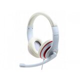 Gembird slušalice sa mikrofonom white-red | ePonuda.com