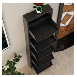 Hanah home Ormar za cipele 5 Piece Metal Anthracite | ePonuda.com