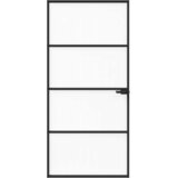  Vrata za dom 93 x 201,5 x 3,5 cm Aluminij i kaljeno staklo | shoptok.hr