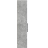  Visoka komoda boja betona 70x42,5x185 cm od konstruiranog drva | shoptok.hr
