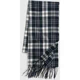 GAP Checkered Scarf with Fringe - Men Cene